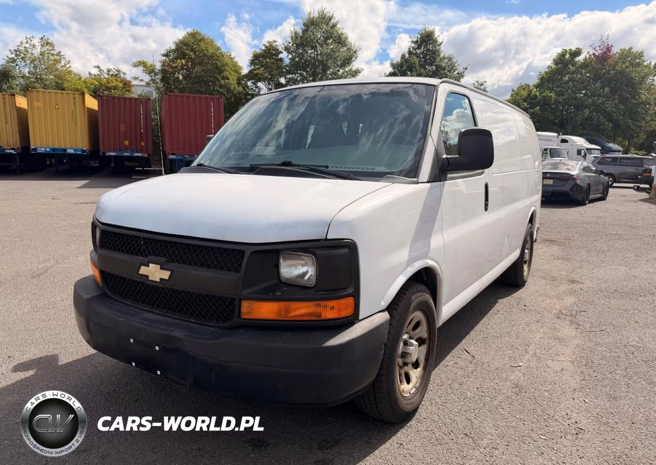 2014 CHEVROLET EXPRESS 1500 WORK VAN VIN:1GCSGAFX6E1167883 - 2