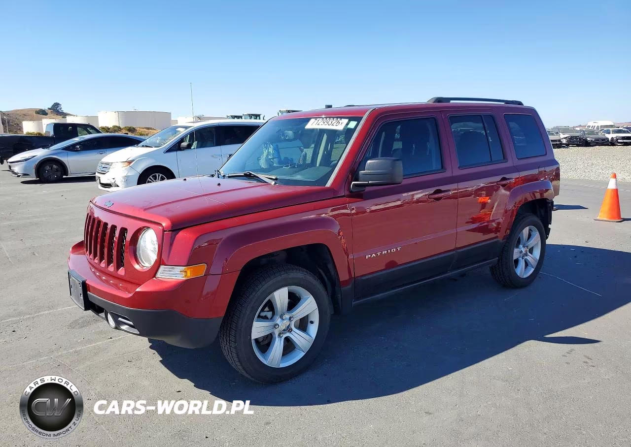2016 Jeep Patriot Latitude VIN:1C4NJRFB8GD580620 - 1