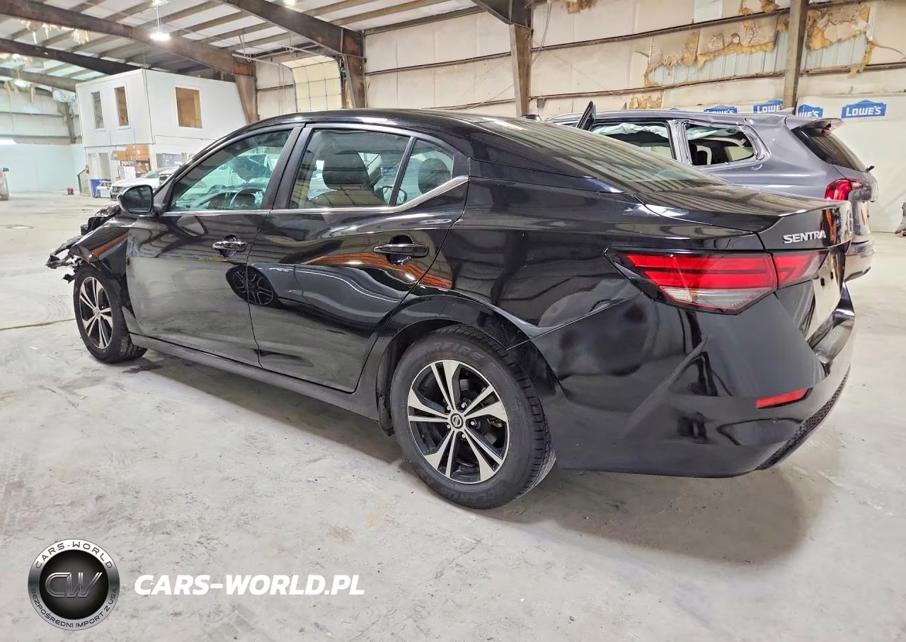 2022 Nissan Sentra Sv VIN:3N1AB8CV5NY243517 - 2