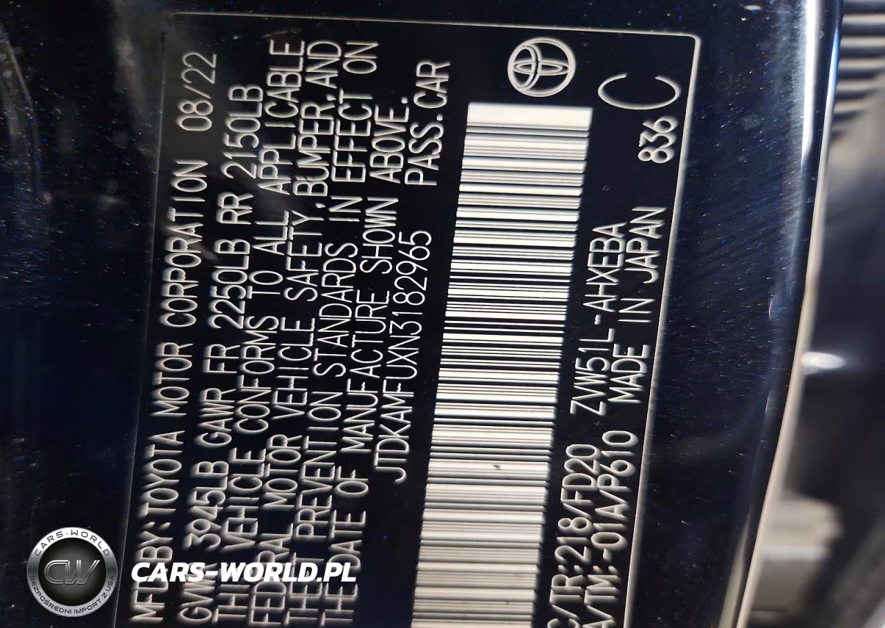 2022 Toyota Prius Le VIN:JTDKAMFUXN3182965 - 12