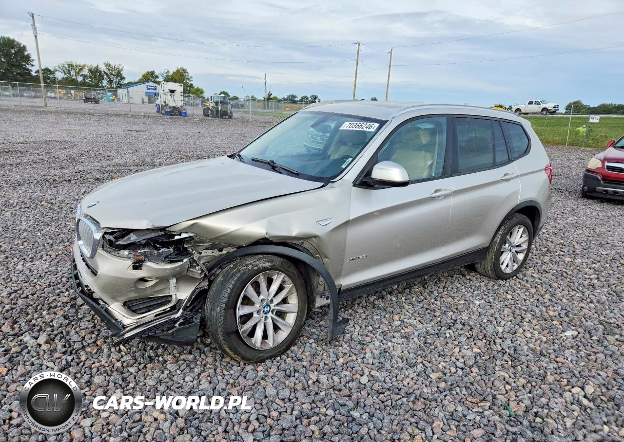 2017 BMW X3 xDrive28I VIN:5UXWX9C5XH0T12886 - 1