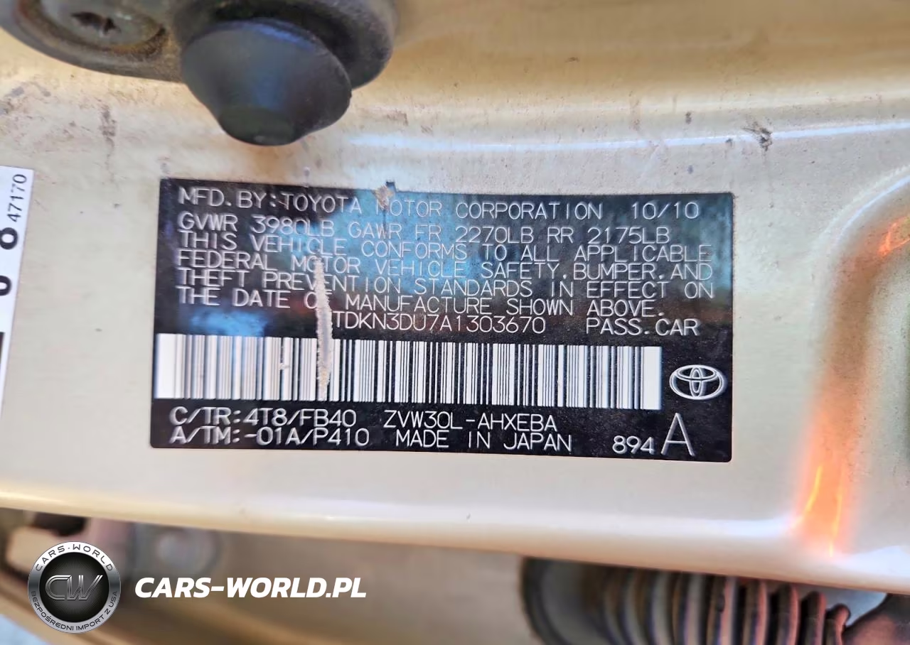 2010 Toyota Prius Ii VIN:JTDKN3DU7A1303670 - 12
