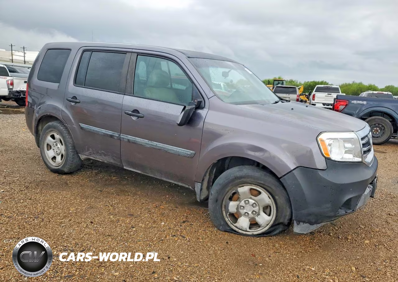 2015 Honda Pilot Lx VIN:5FNYF3H20FB025547 - 4