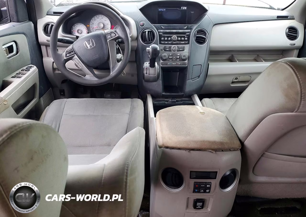 2015 Honda Pilot Lx VIN:5FNYF3H20FB025547 - 8