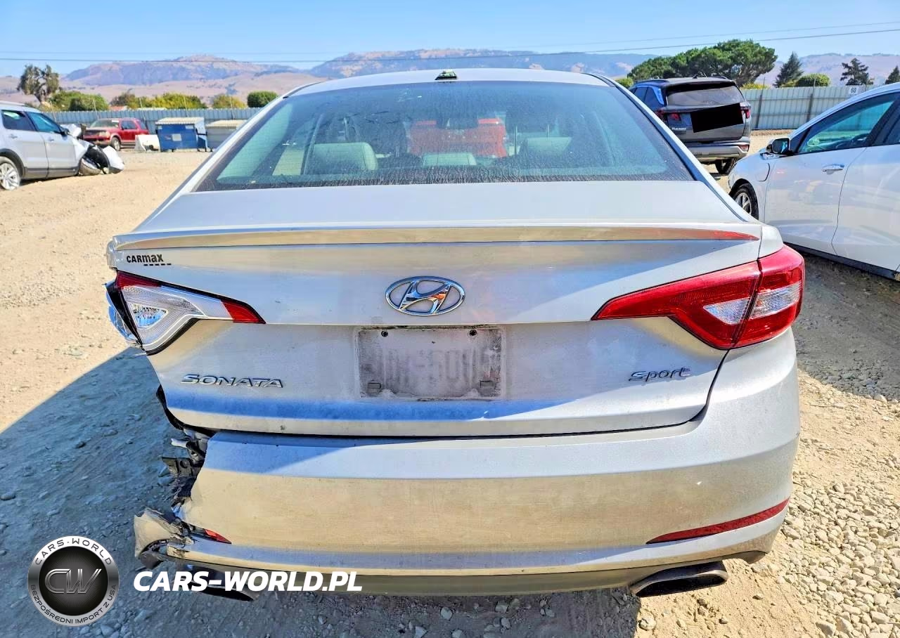 2015 Hyundai Sonata Sport VIN:5NPE34AF4FH131774 - 6