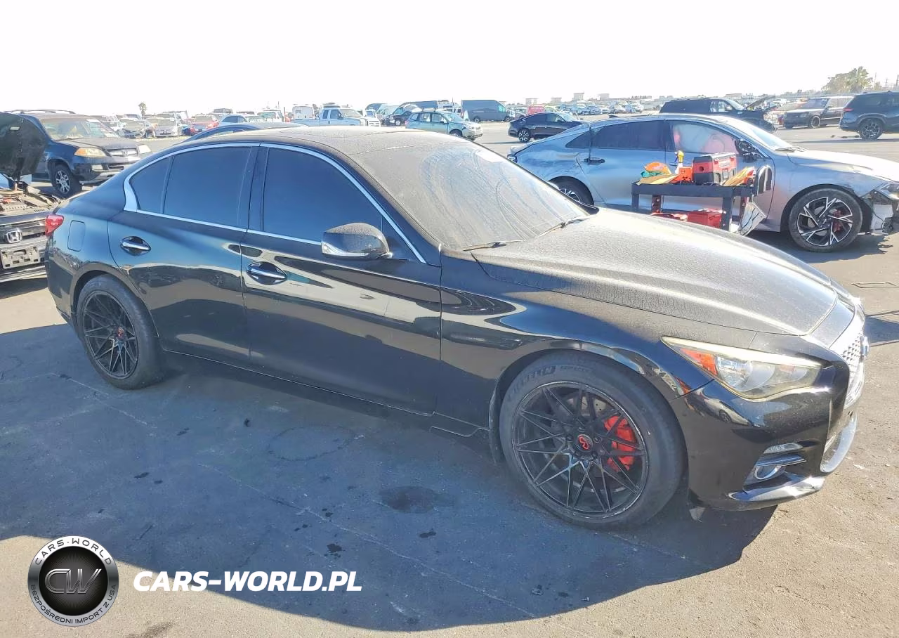 2015 Infiniti Q50 Premium VIN:JN1BV7AP8FM346669 - 4