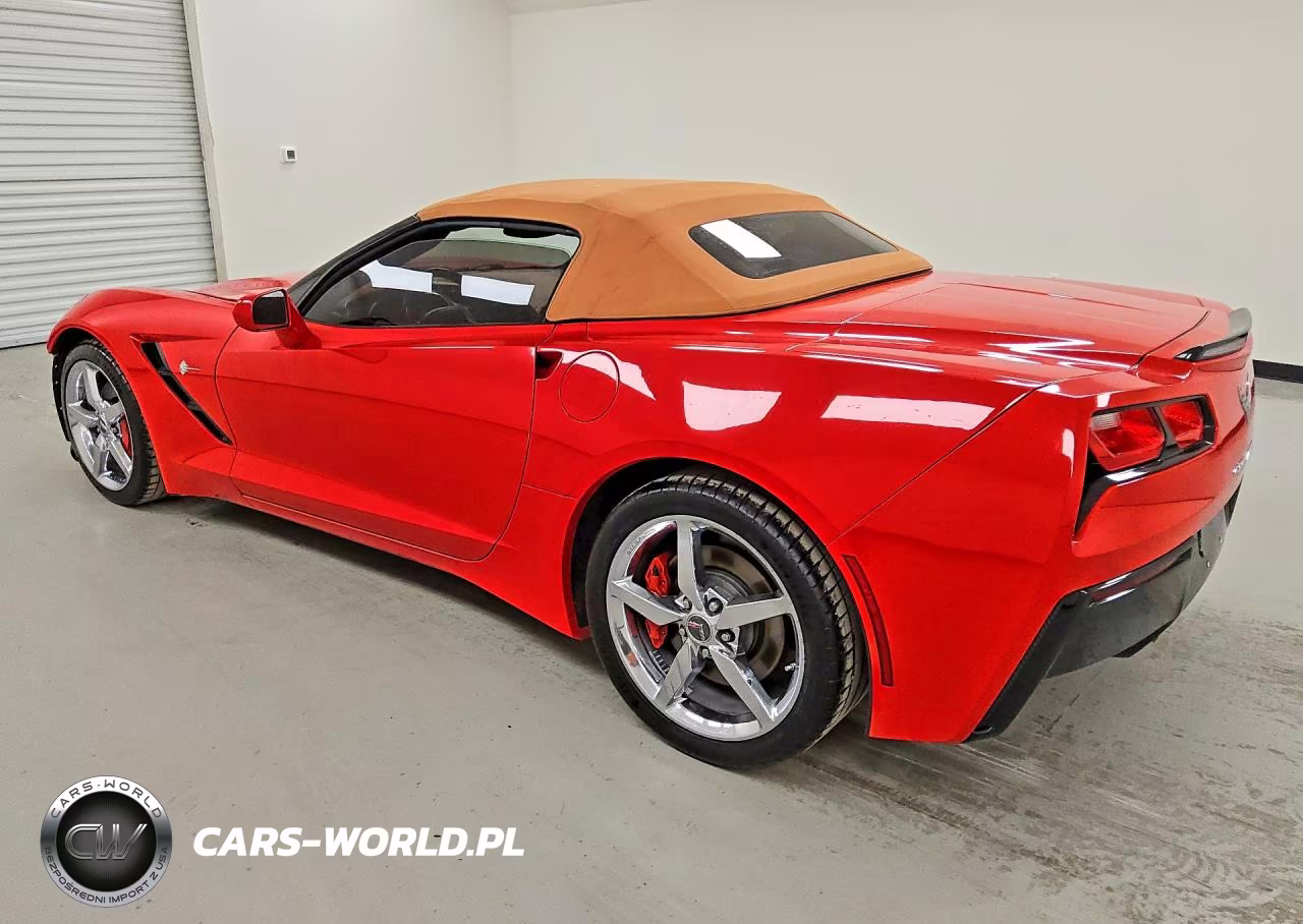 2014 Chevrolet Corvette Stingray 3Lt VIN:1G1YF3D70E5123858 - 2