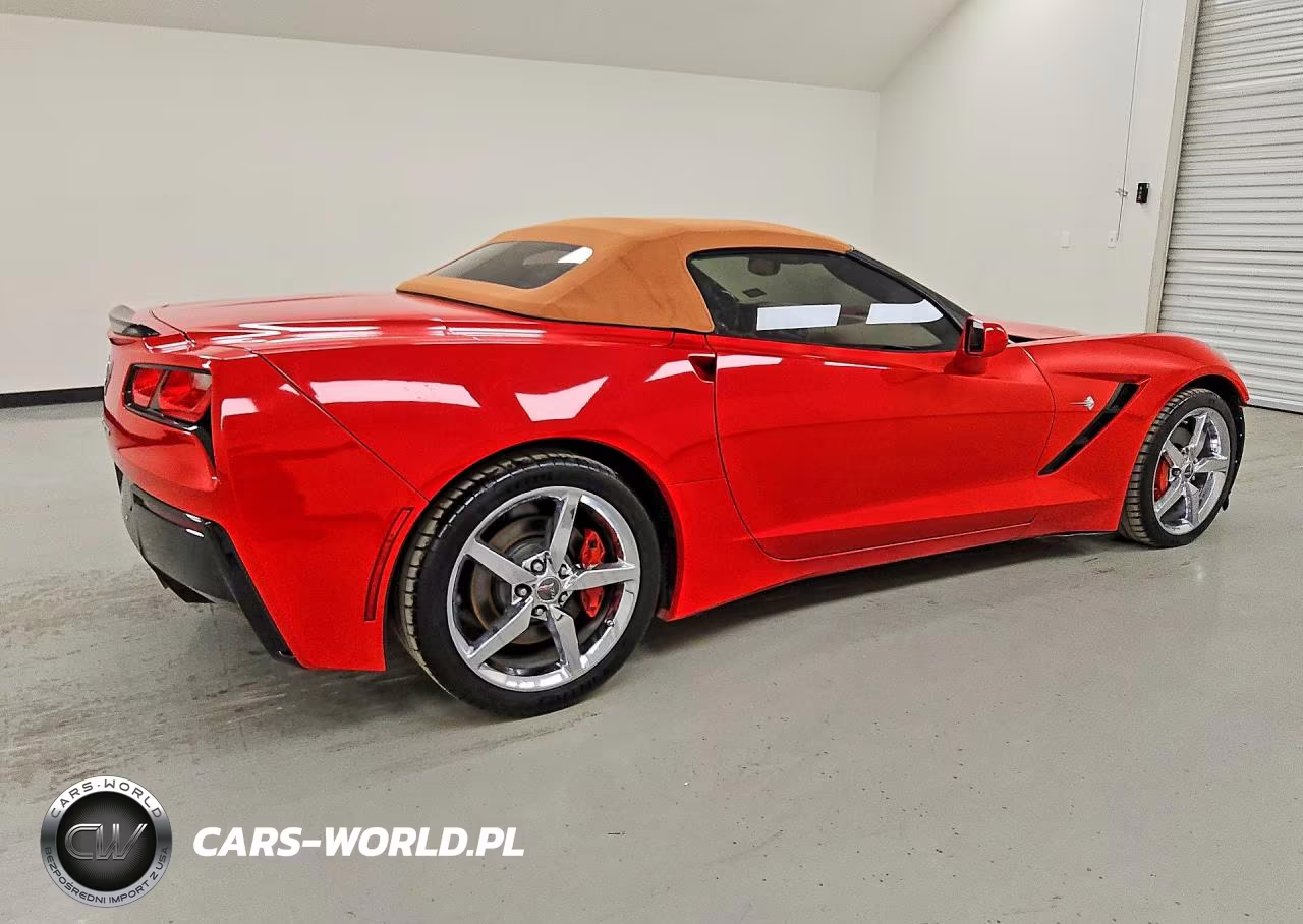 2014 Chevrolet Corvette Stingray 3Lt VIN:1G1YF3D70E5123858 - 3