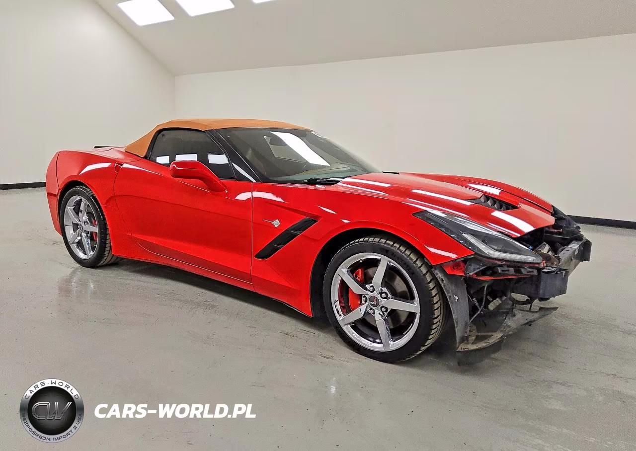 2014 Chevrolet Corvette Stingray 3Lt VIN:1G1YF3D70E5123858 - 4