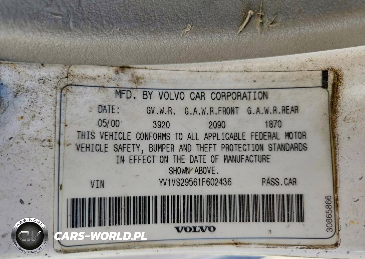 2001 Volvo S40 1.9T VIN:YV1VS29561F602436 - 12