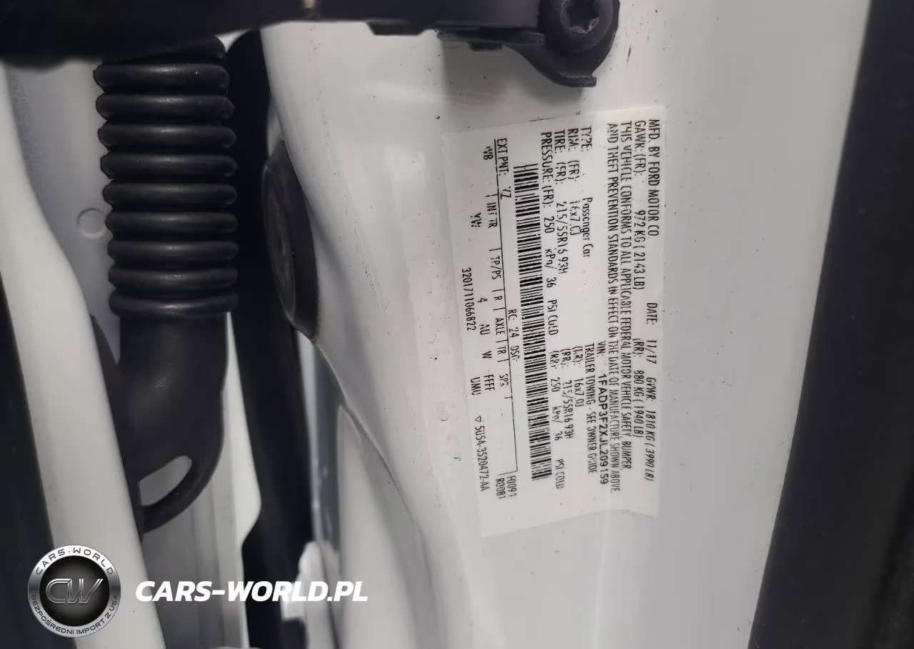 2018 Ford Focus Se VIN:1FADP3F2XJL209159 - 12