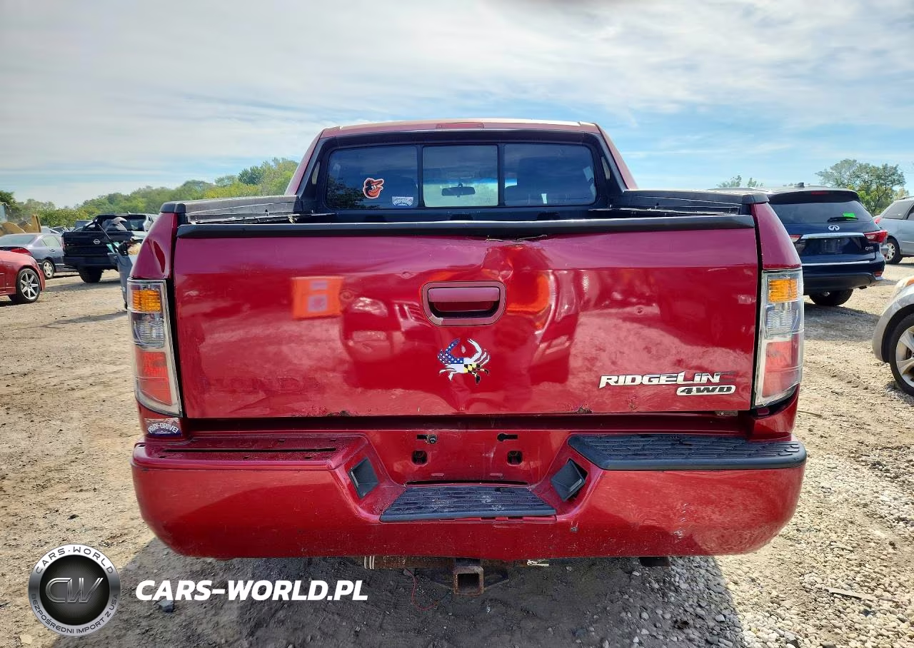 2006 Honda Ridgeline Rts VIN:2HJYK16466H542412 - 6