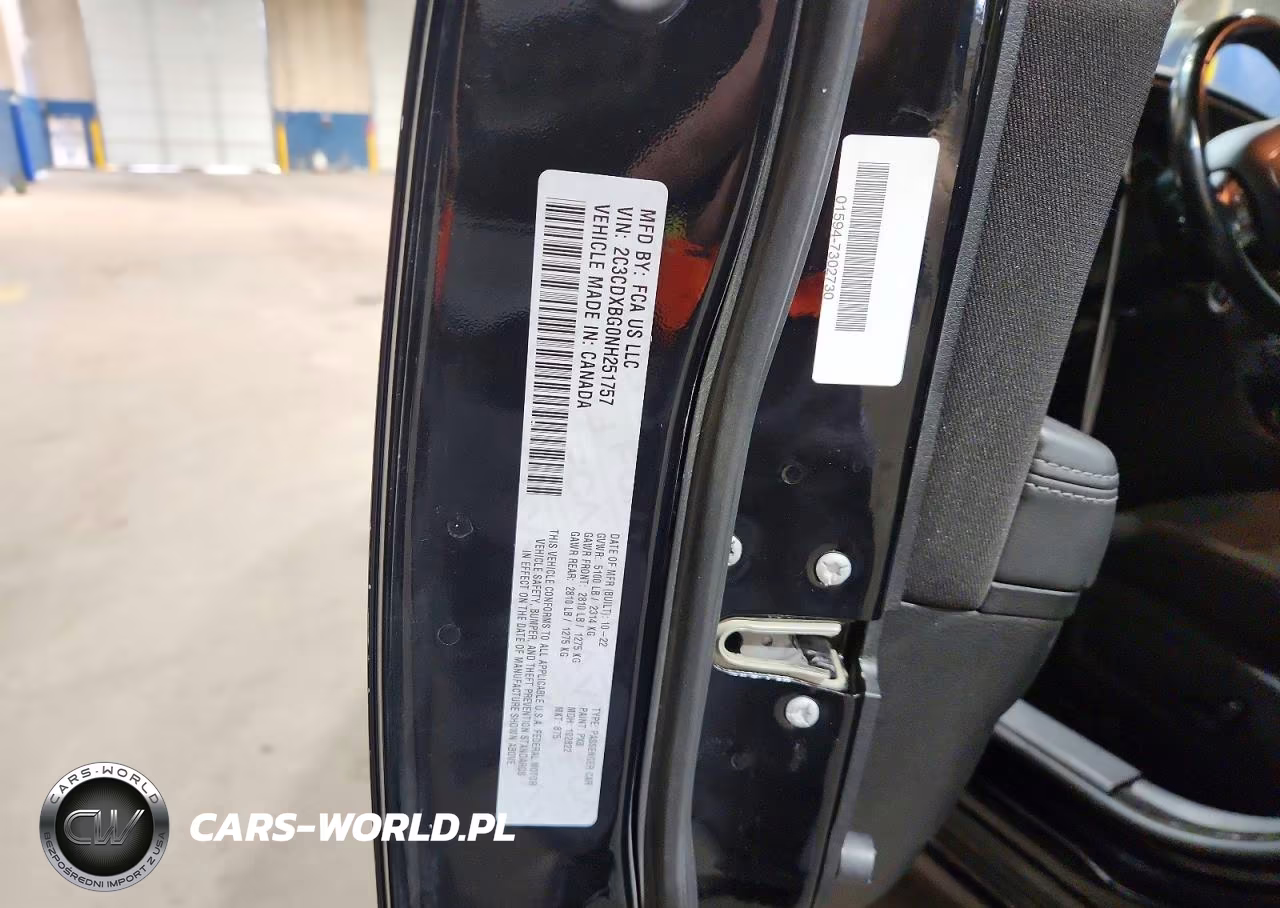 2022 Dodge Charger Sxt VIN:2C3CDXBG0NH251757 - 12