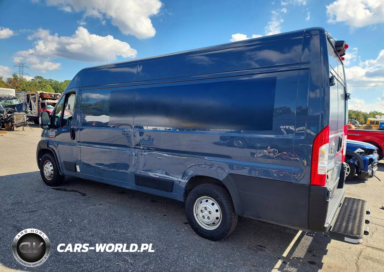 2021 Ram Promaster 3500 Delivery Van VIN:3C6MRVJG9ME550107 - 2