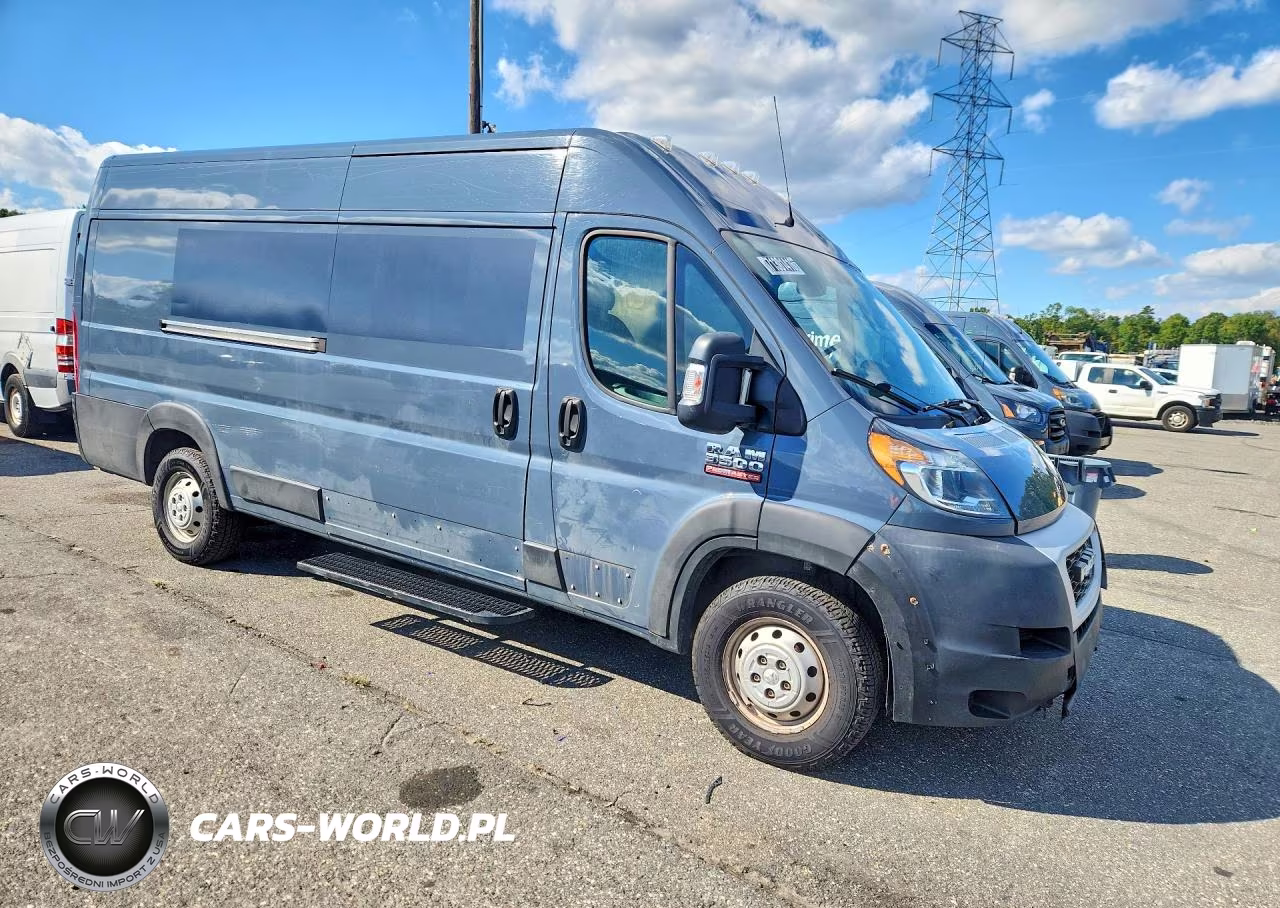 2021 Ram Promaster 3500 Delivery Van VIN:3C6MRVJG9ME550107 - 4