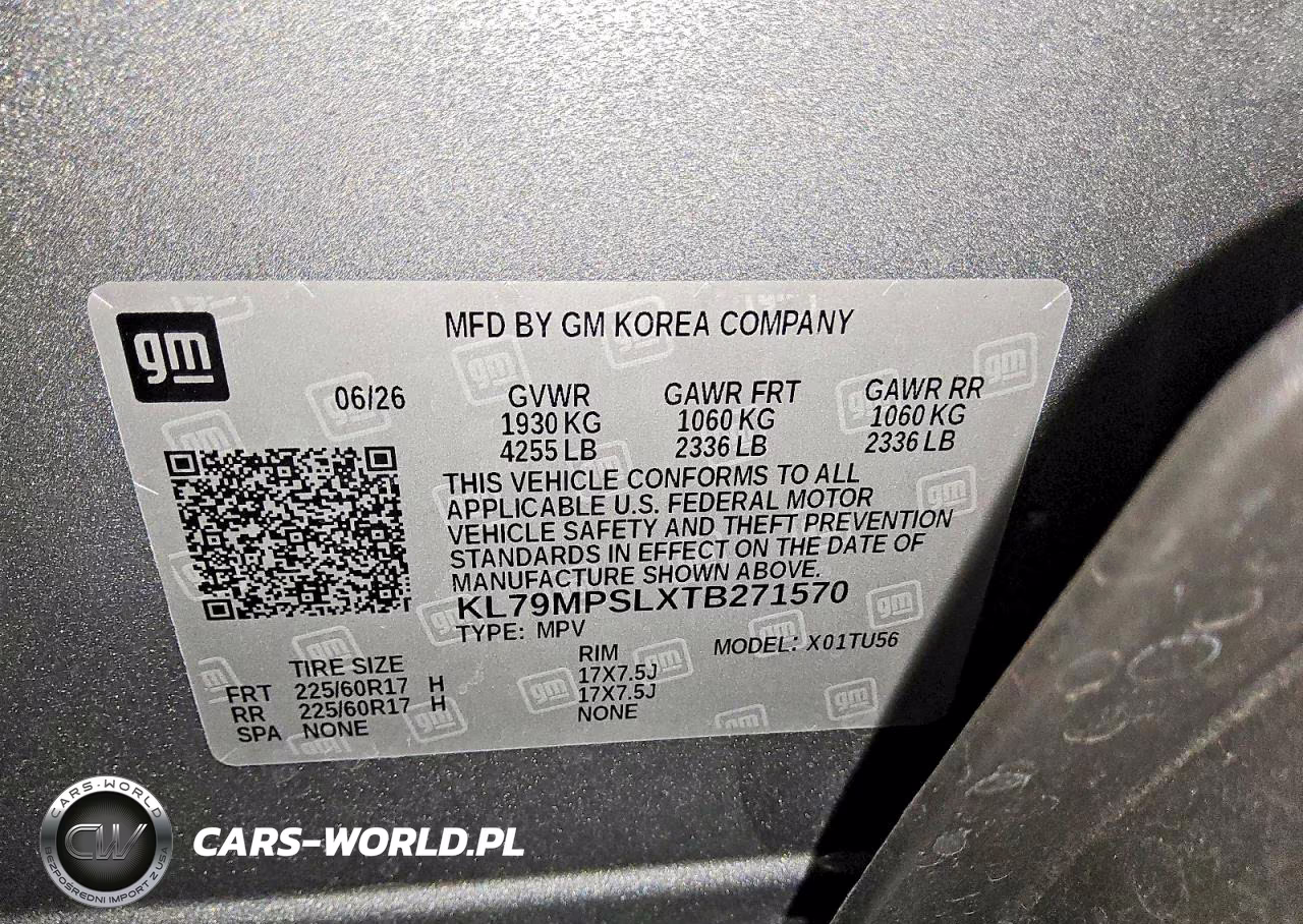 2026 Chevrolet Trailblazer Lt VIN:KL79MPSLXTB271570 - 13
