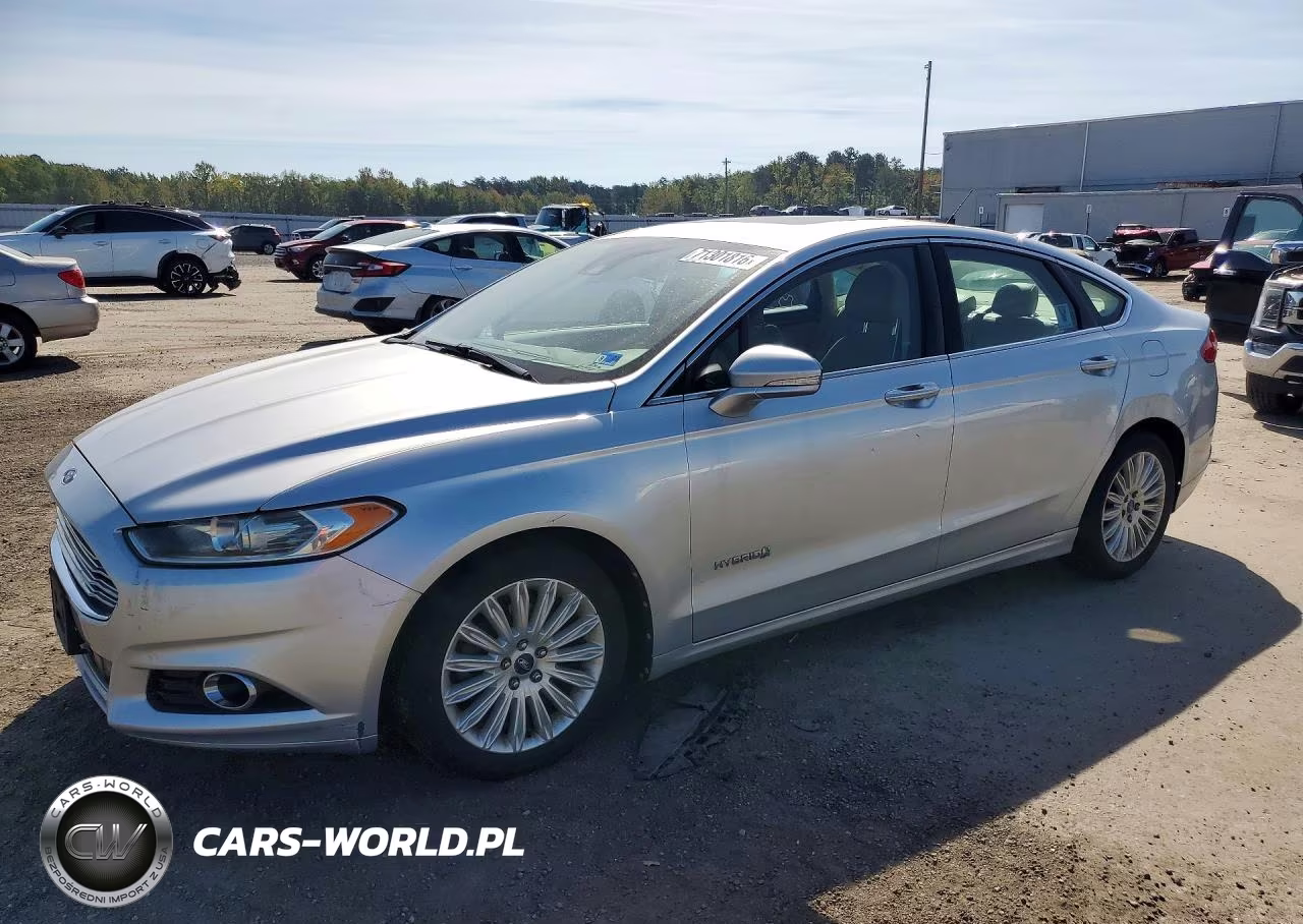 2013 Ford Fusion Se Hybrid VIN:3FA6P0LU4DR123185 - 1