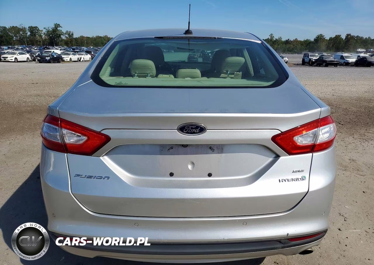 2013 Ford Fusion Se Hybrid VIN:3FA6P0LU4DR123185 - 6
