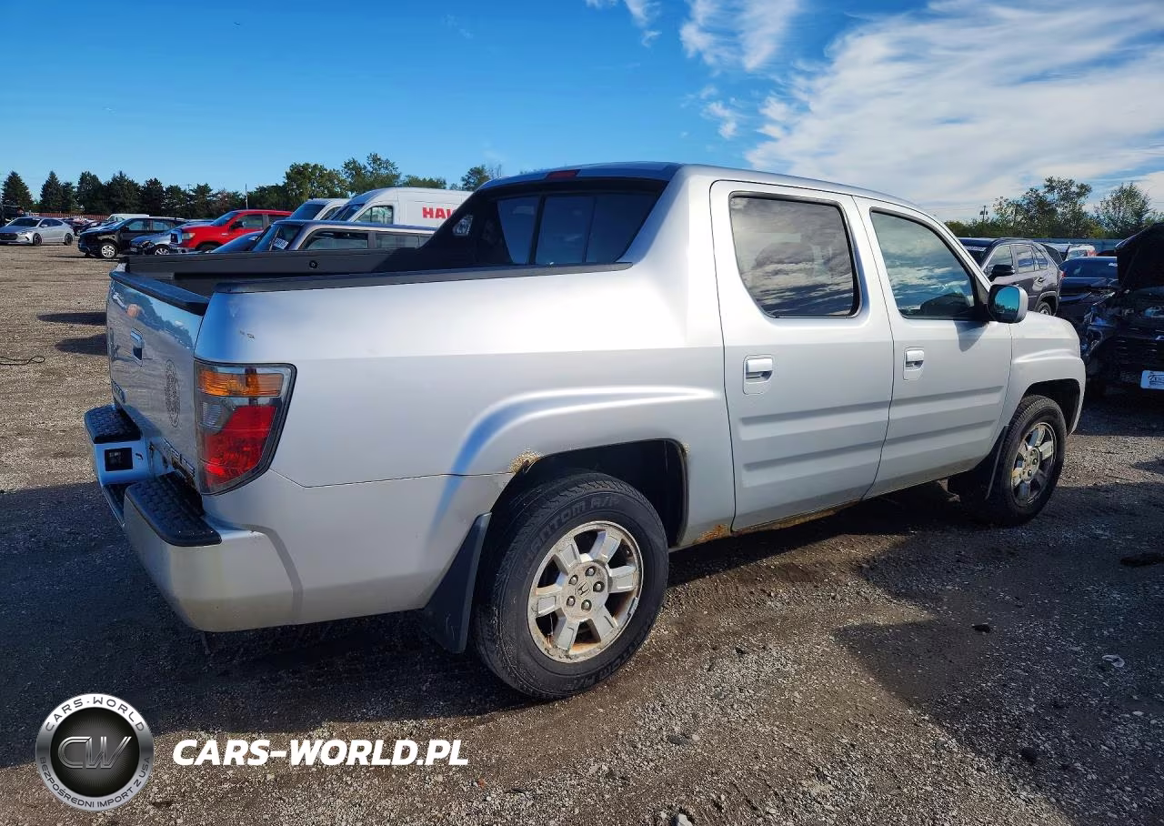 2008 Honda Ridgeline Rts VIN:2HJYK16488H536923 - 3