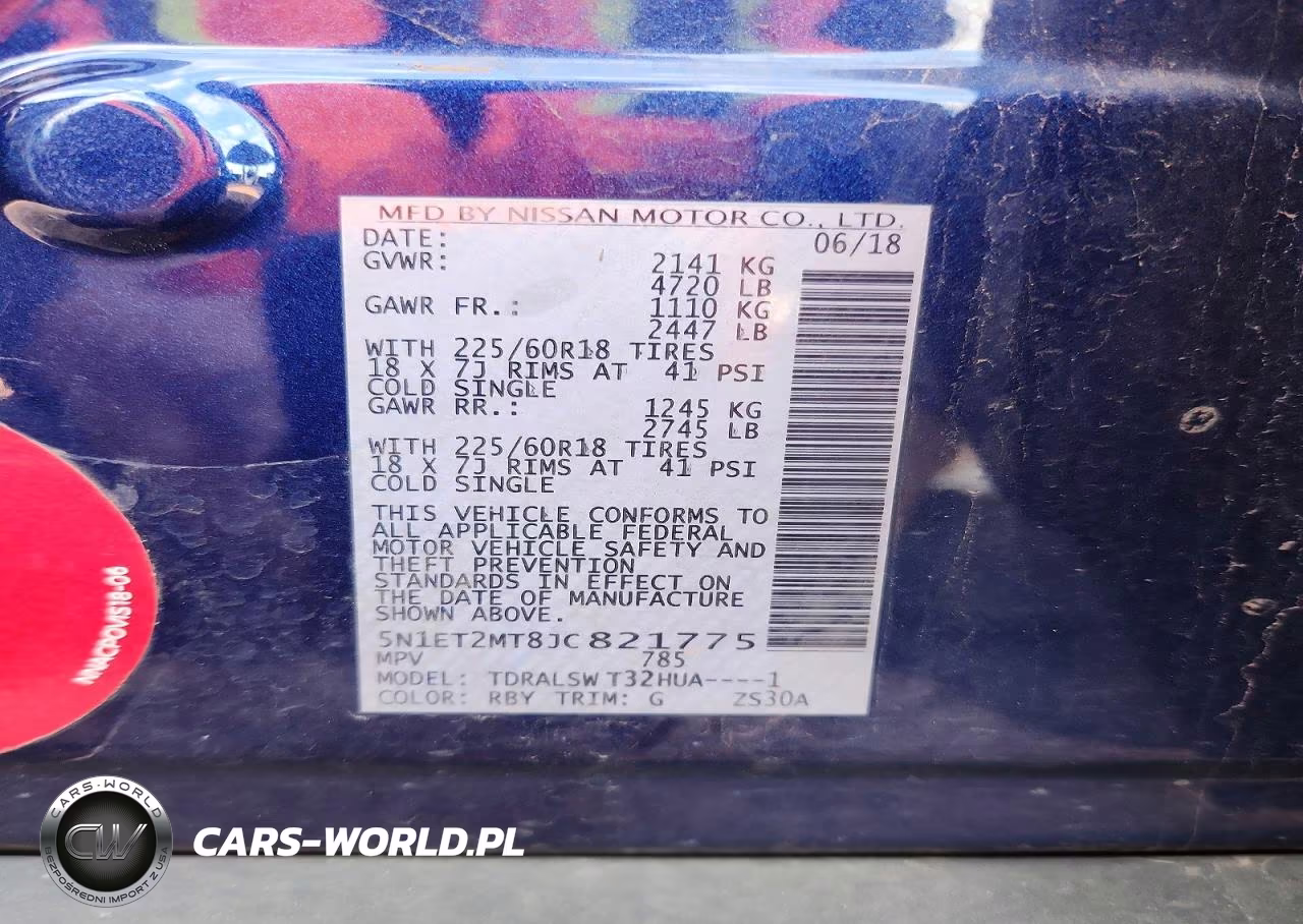 2018 Nissan Rogue Hybrid Sl VIN:5N1ET2MT8JC821775 - 13