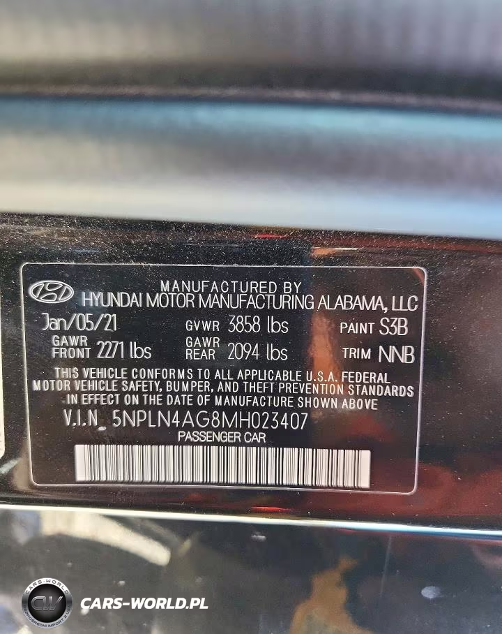 2021 Hyundai Elantra Sel VIN:5NPLN4AG8MH023407 - 12