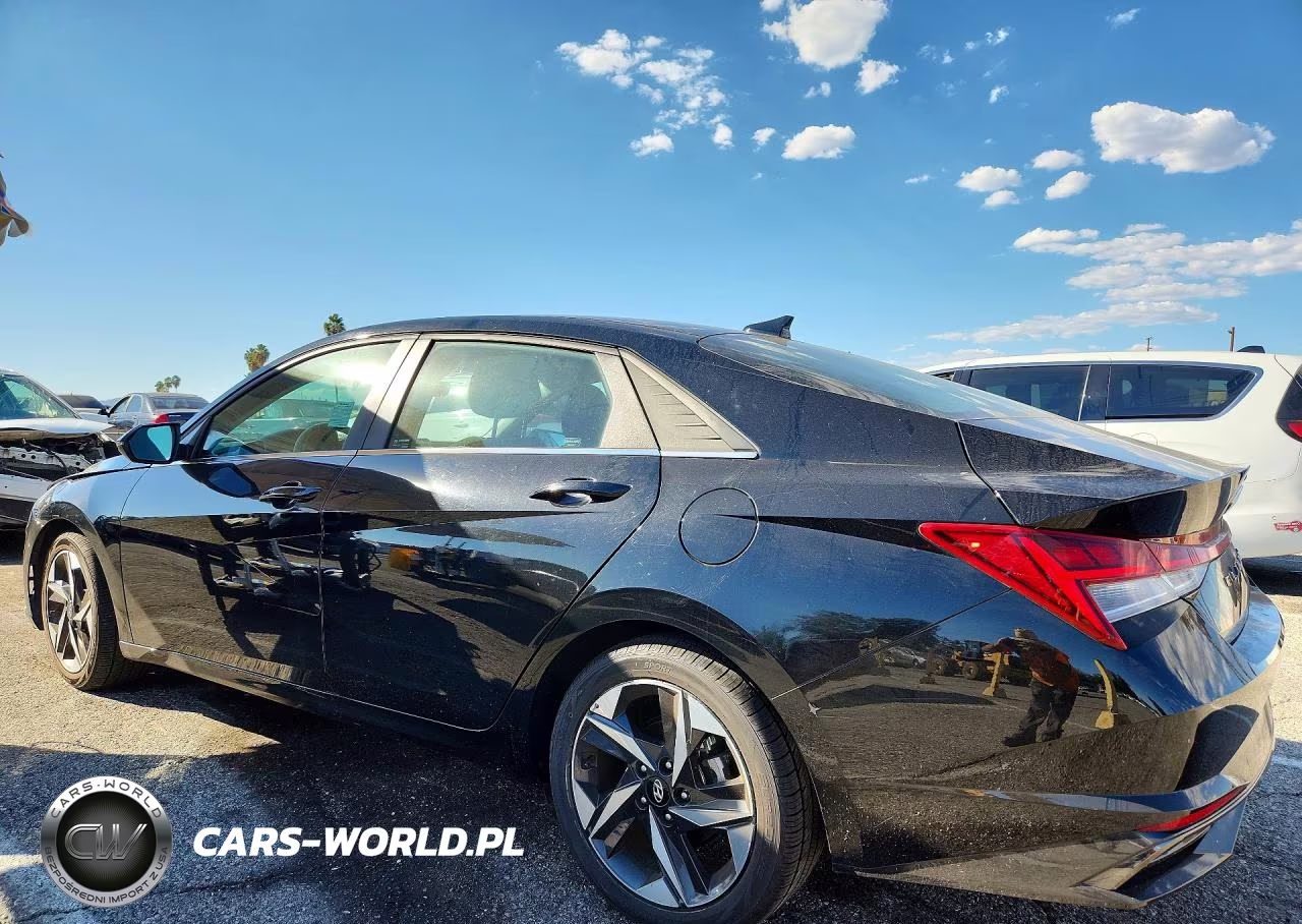 2021 Hyundai Elantra Sel VIN:5NPLN4AG8MH023407 - 2