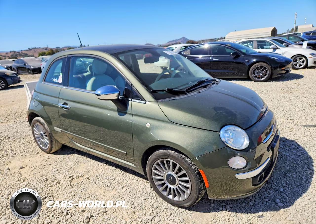2013 Fiat 500 Lounge VIN:3C3CFFCR1DT639297 - 4