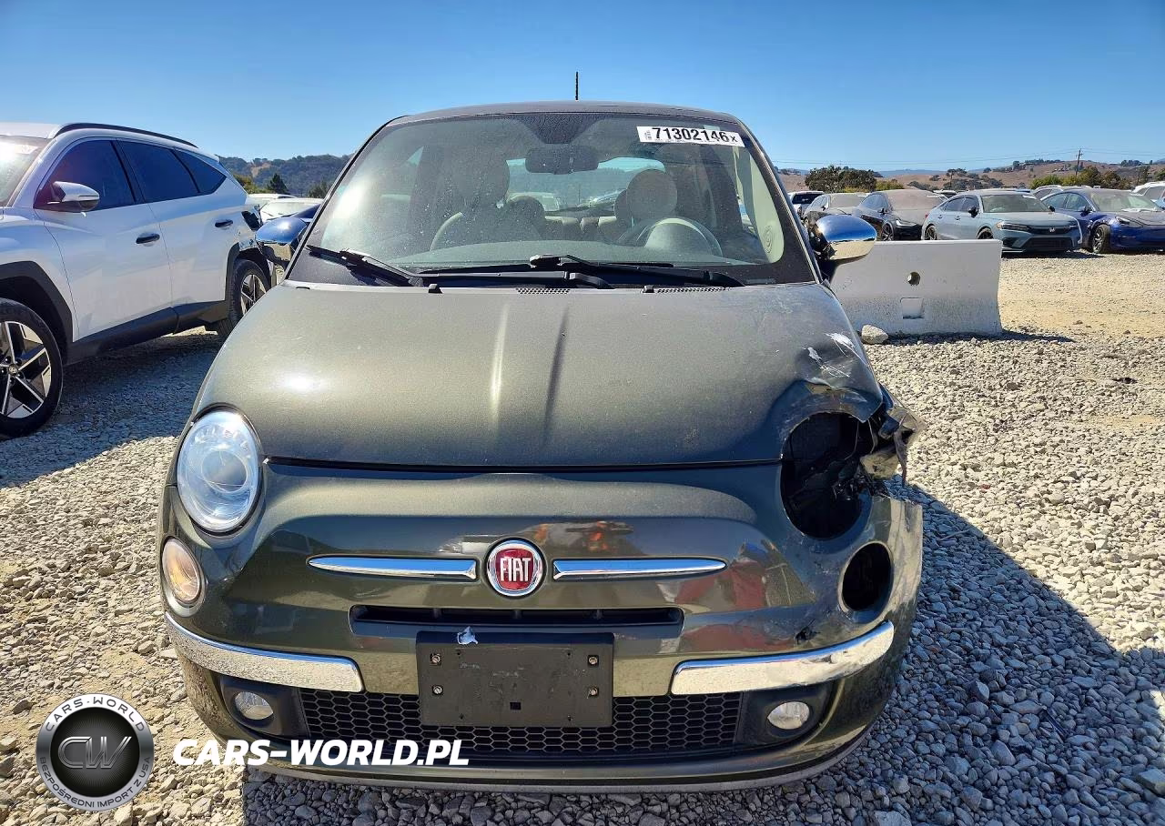 2013 Fiat 500 Lounge VIN:3C3CFFCR1DT639297 - 5