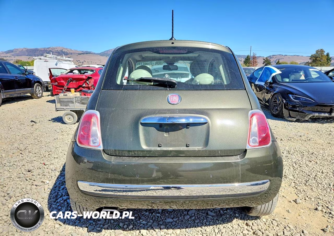 2013 Fiat 500 Lounge VIN:3C3CFFCR1DT639297 - 6