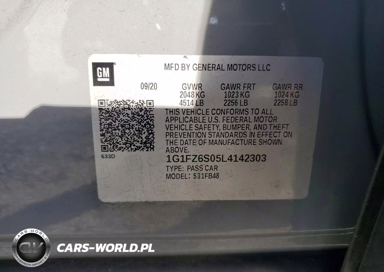 2020 Chevrolet Bolt Ev Premier VIN:1G1FZ6S05L4142303 - 13