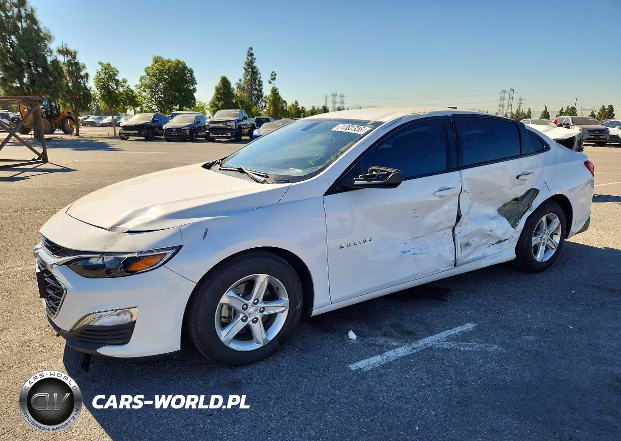 2020 Chevrolet Malibu Ls VIN:1G1ZB5ST2LF016913 - 1