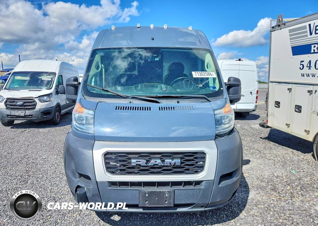 2020 Ram Promaster 3500 Delivery Van VIN:3C6URVJG9LE139837 - 5
