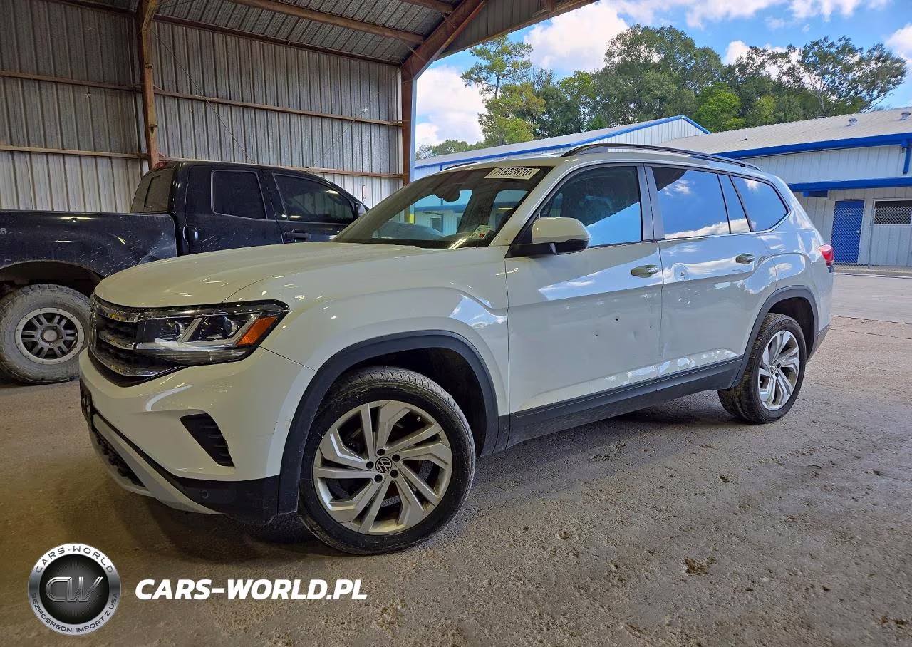 2021 Volkswagen Atlas Se VIN:1V2WR2CAXMC519611 - 1