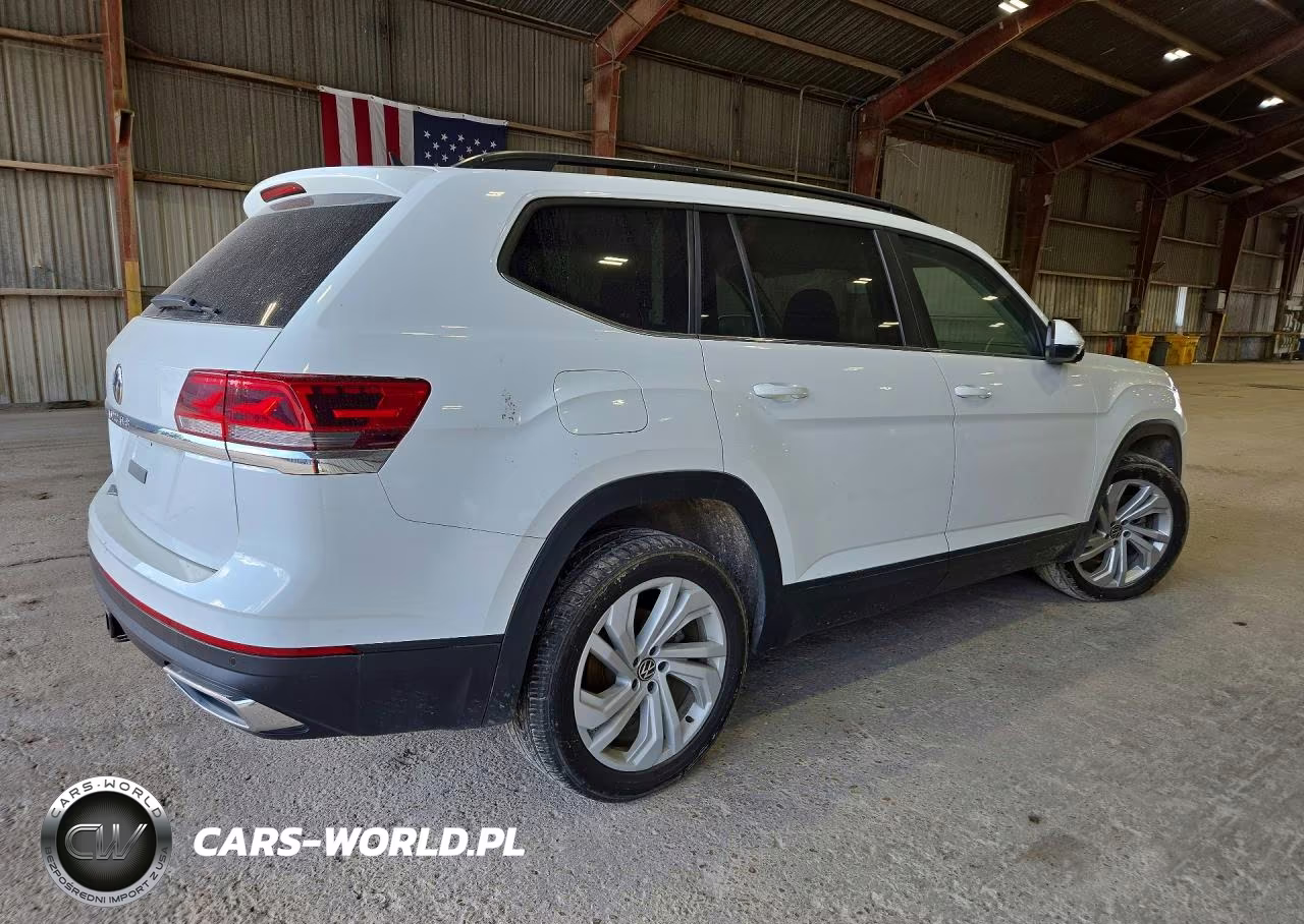 2021 Volkswagen Atlas Se VIN:1V2WR2CAXMC519611 - 3