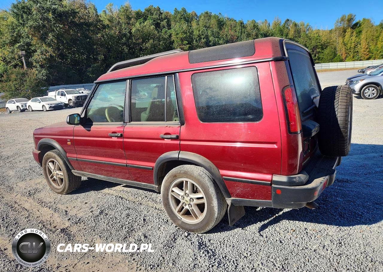 2004 Land Rover Discovery Ii Se VIN:SALTY19494A856455 - 2