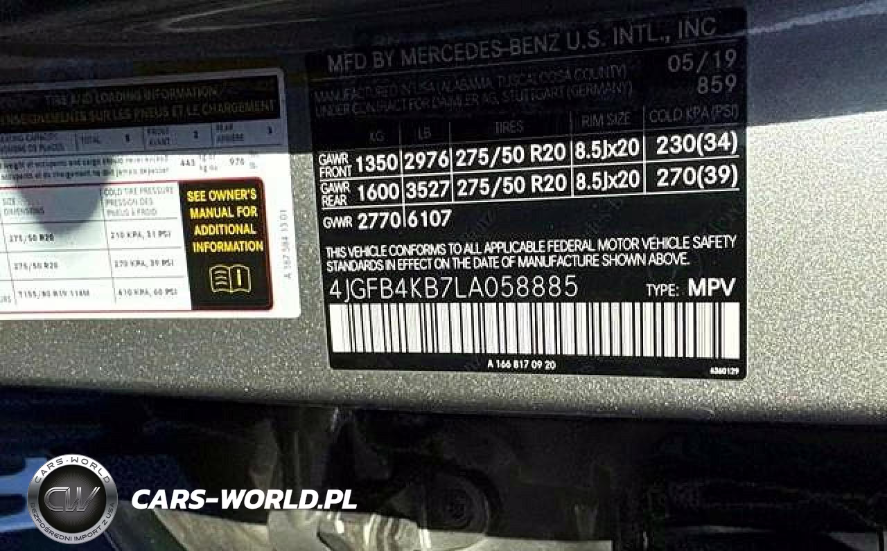 2020 Mercedes-Benz Gle 350 4Matic VIN:4JGFB4KB7LA058885 - 10