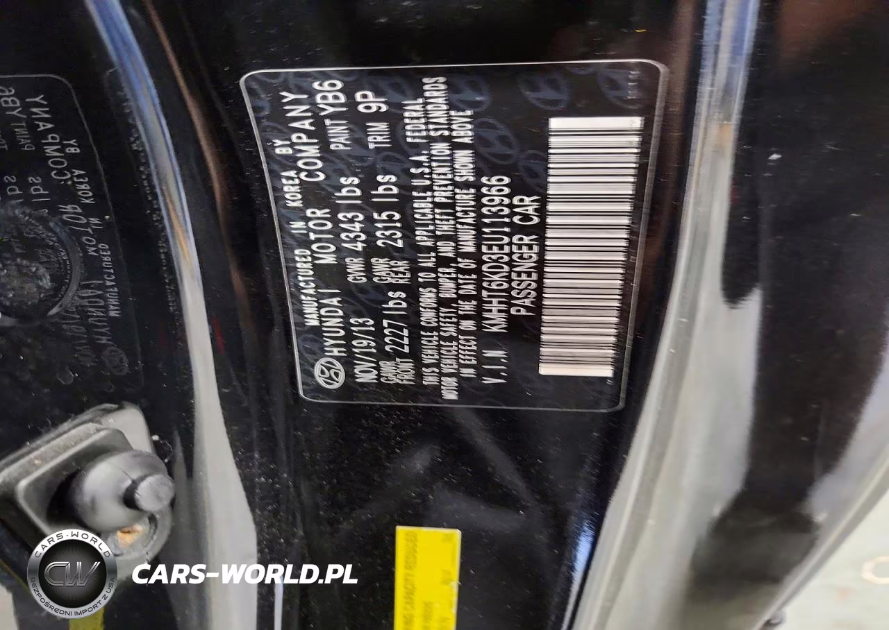 2014 Hyundai Genesis Coupe 2.0T VIN:KMHHT6KD3EU113966 - 12