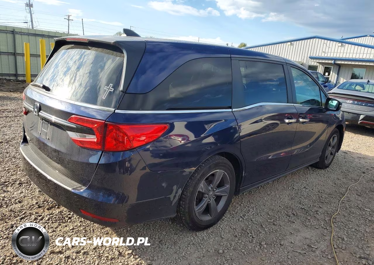 2022 Honda Odyssey Ex VIN:5FNRL6H57NB035211 - 3