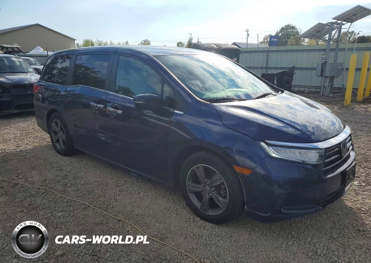 2022 Honda Odyssey Ex VIN:5FNRL6H57NB035211 - 4