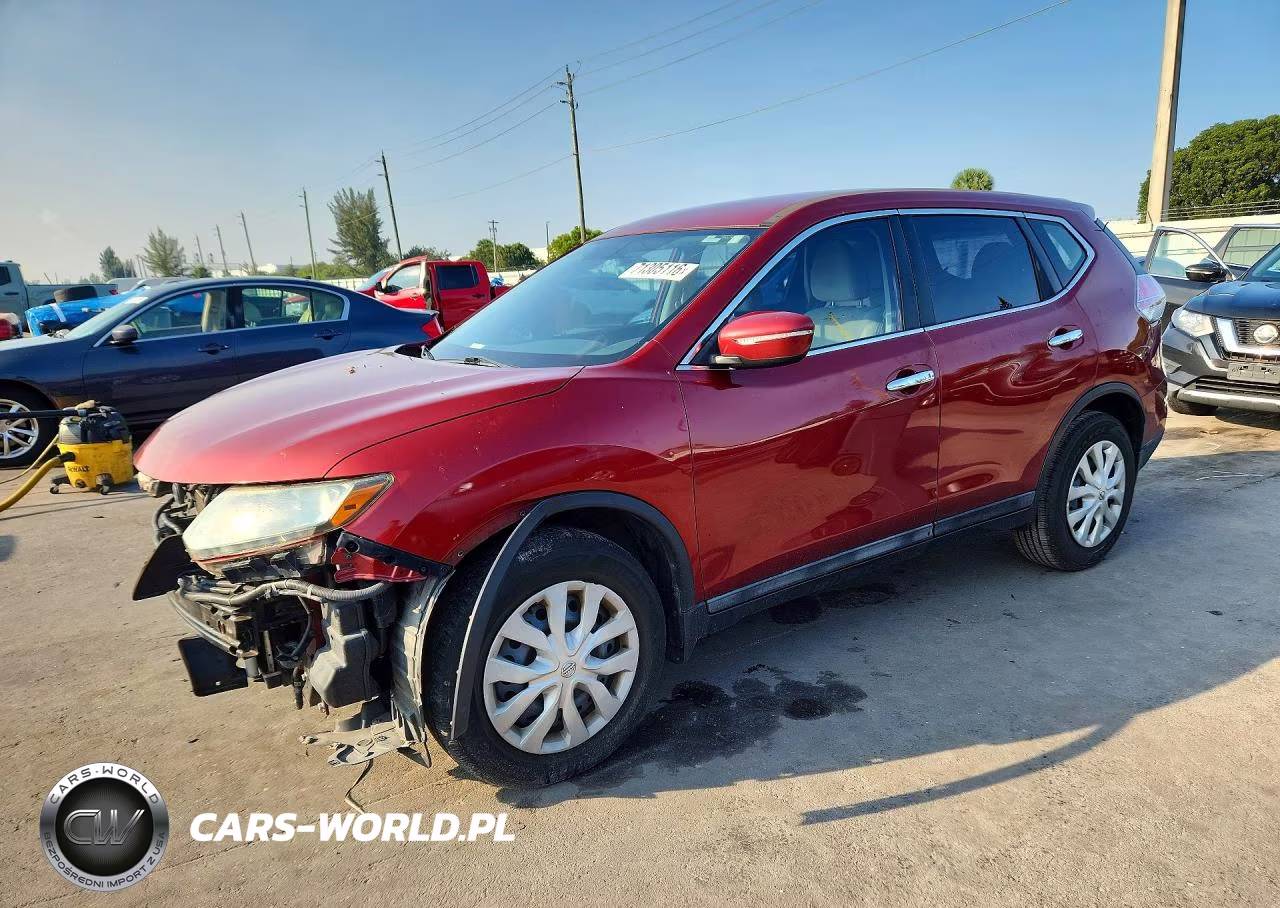 2015 Nissan Rogue S VIN:5N1AT2MT5FC787994 - 1