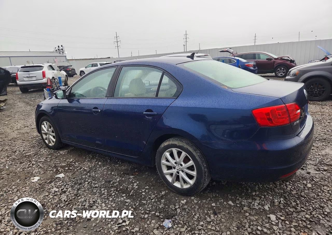 2011 Volkswagen Jetta Se VIN:3VWDZ7AJ3BM051710 - 2