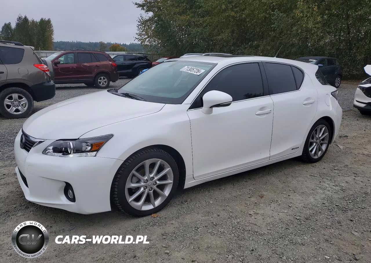 2012 Lexus Ct 200 VIN:JTHKD5BH9C2092665 - 1