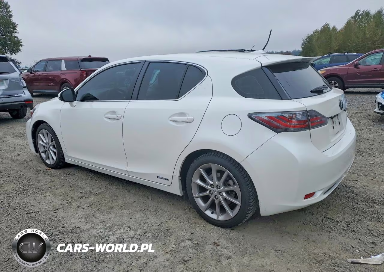 2012 Lexus Ct 200 VIN:JTHKD5BH9C2092665 - 2