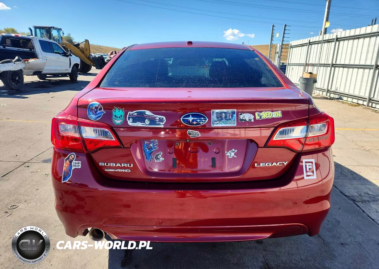 2015 Subaru Legacy 2.5I Limited VIN:4S3BNBN65F3056834 - 6