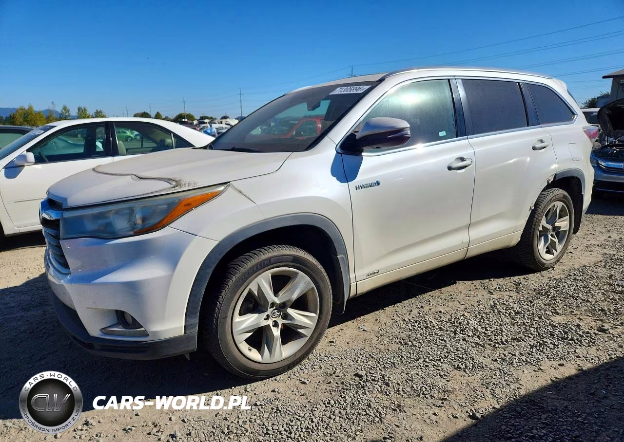 2016 Toyota Highlander Hybrid Limited Platinum