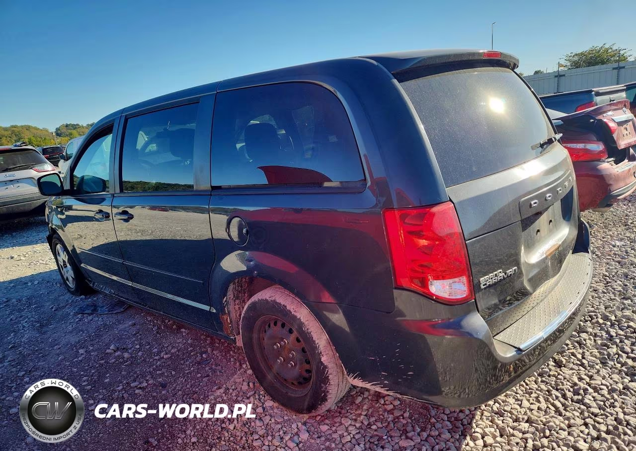 2012 Dodge Grand Caravan Se VIN:2C4RDGBG0CR420205 - 2