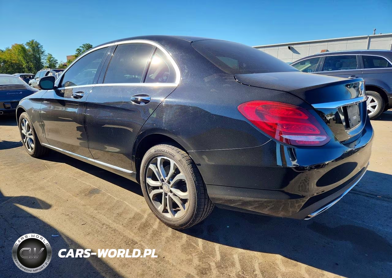 2015 Mercedes-Benz C 300 4Matic VIN:55SWF4KB3FU034991 - 2
