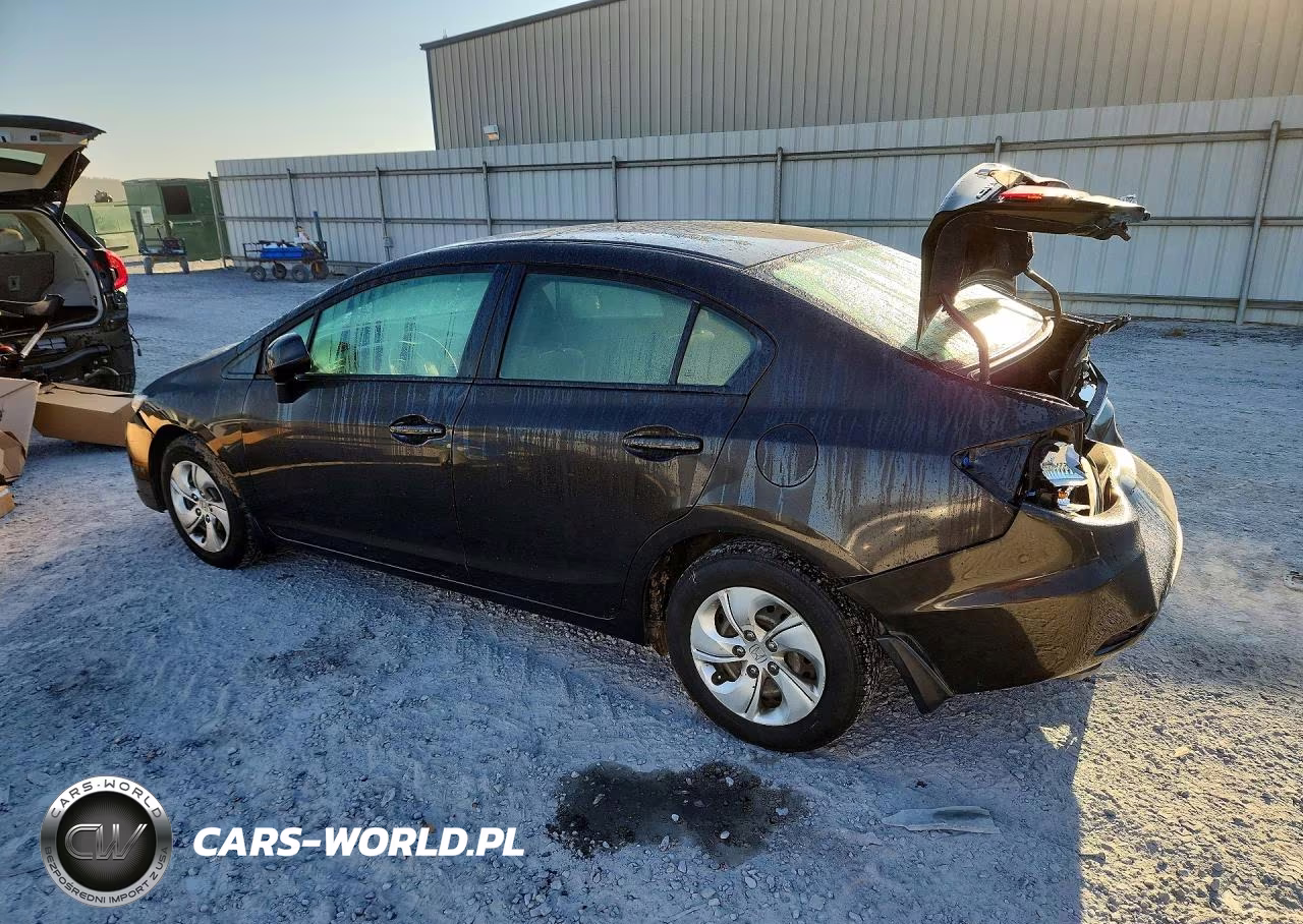 2013 Honda Civic Lx VIN:2HGFB2F50DH535447 - 2