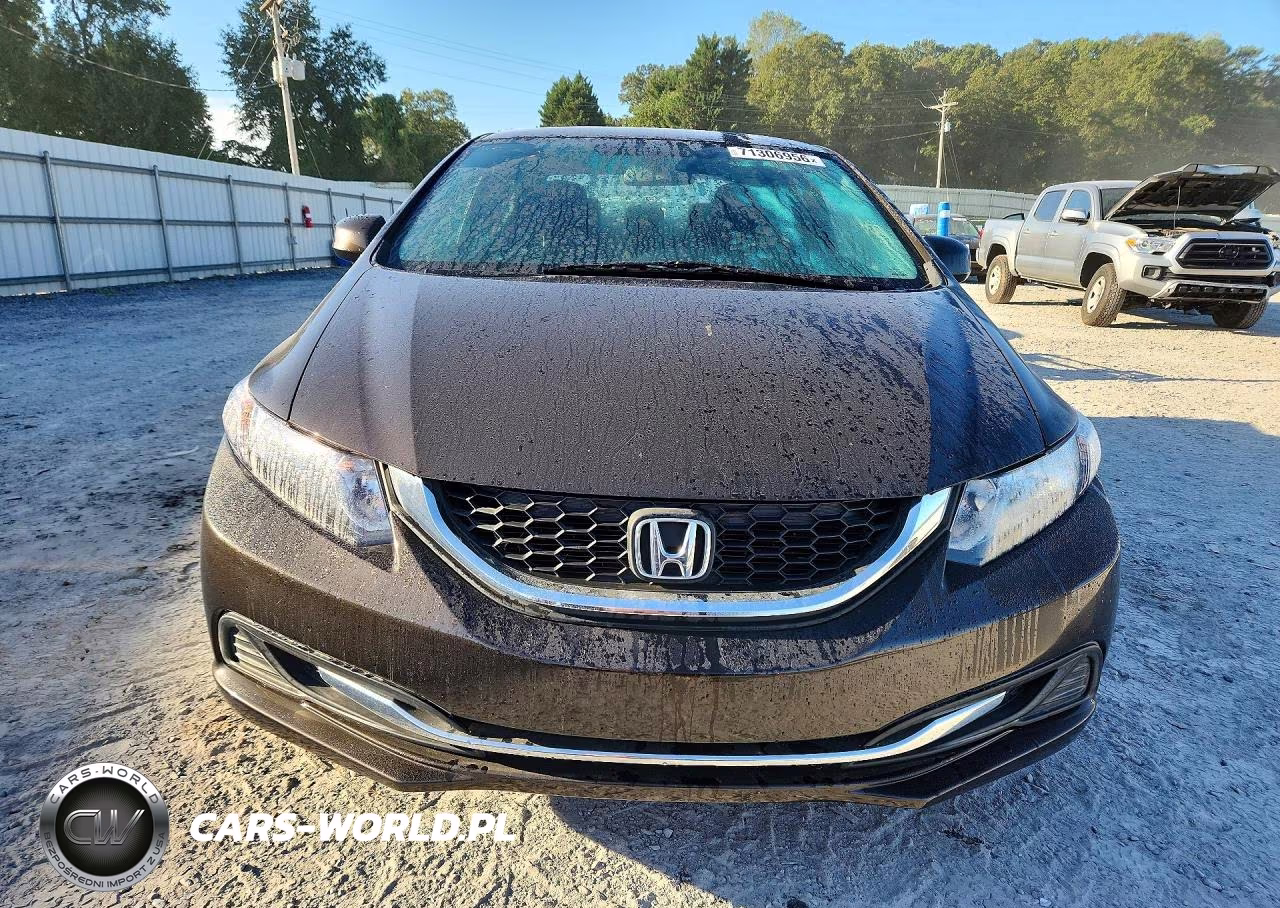 2013 Honda Civic Lx VIN:2HGFB2F50DH535447 - 5