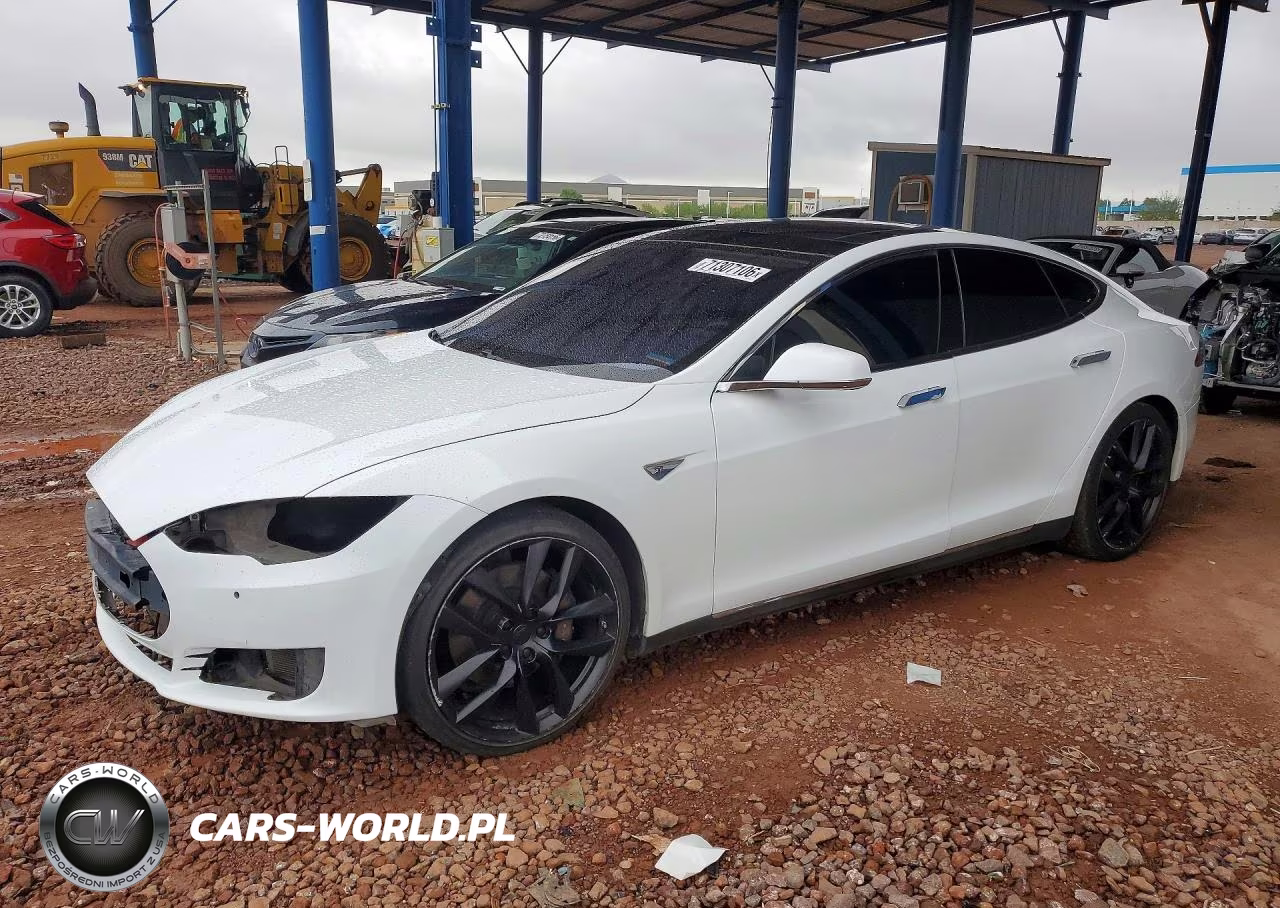 2013 Tesla Model S VIN:5YJSA1DP3DFP22430 - 1